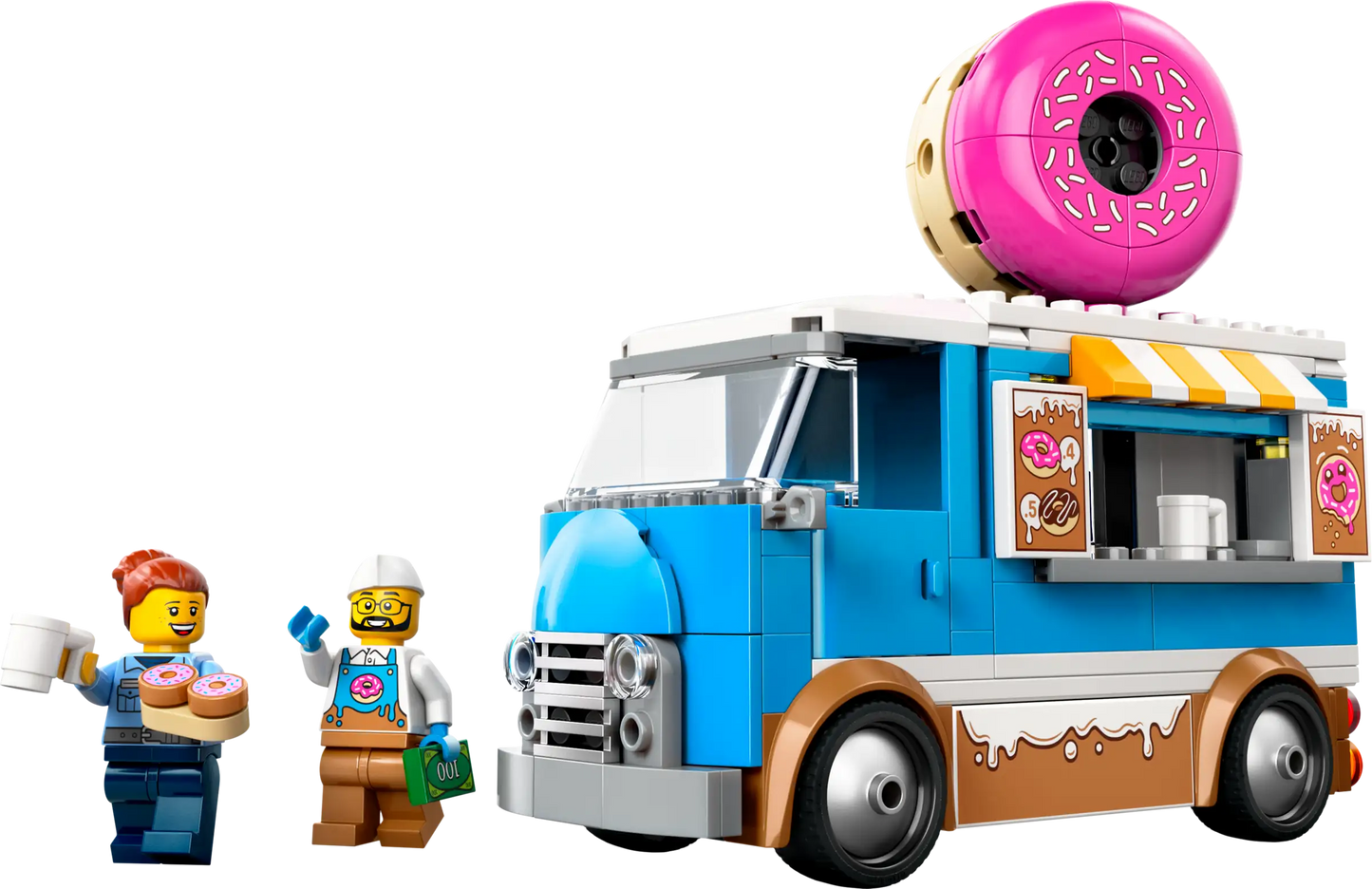 City: Donut Truck Building Set