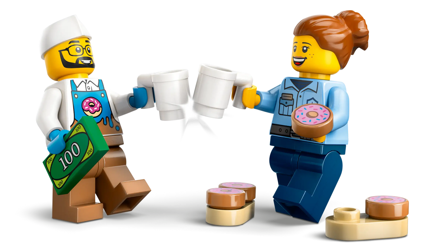 City: Donut Truck Building Set