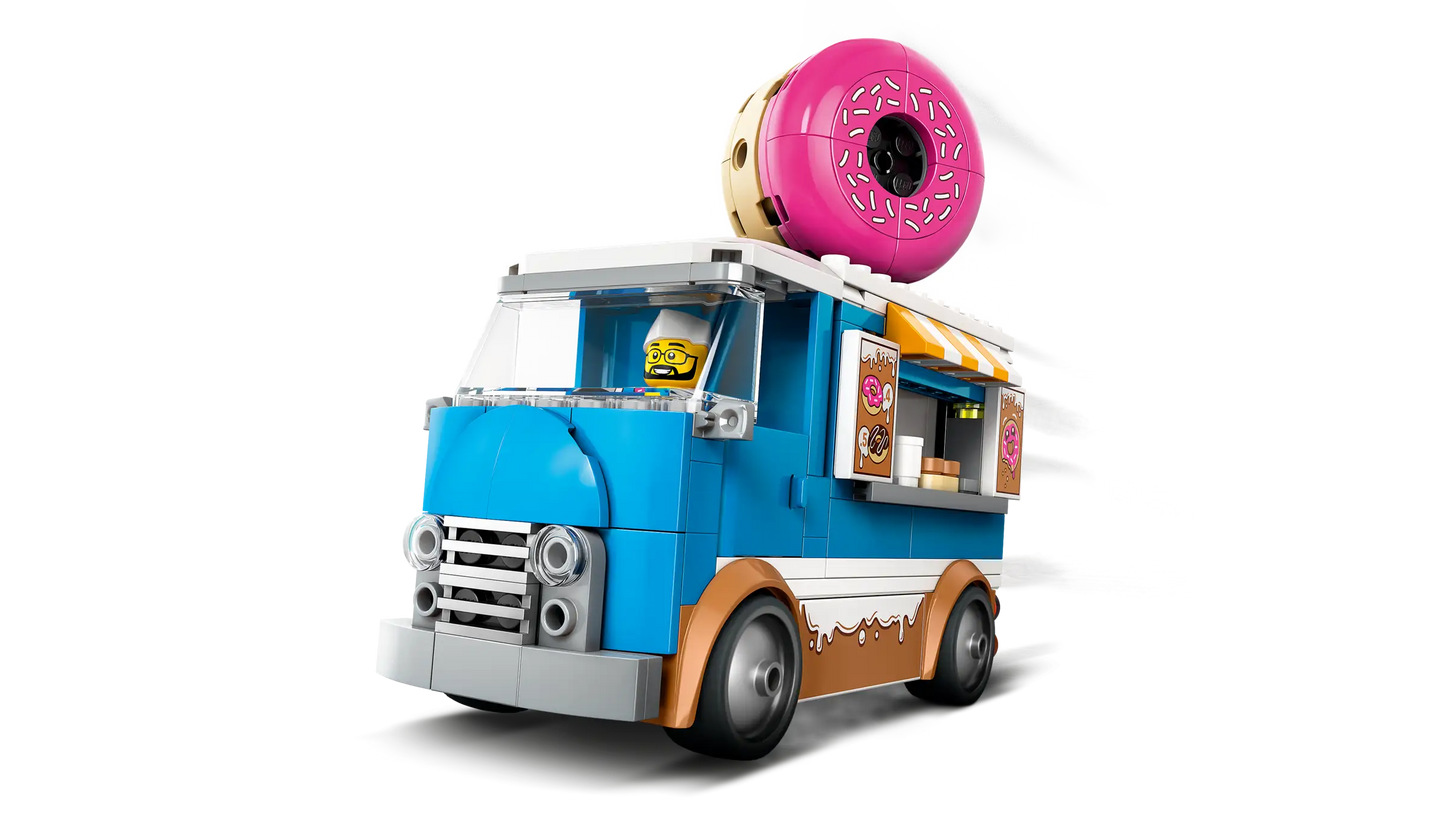 City: Donut Truck Building Set