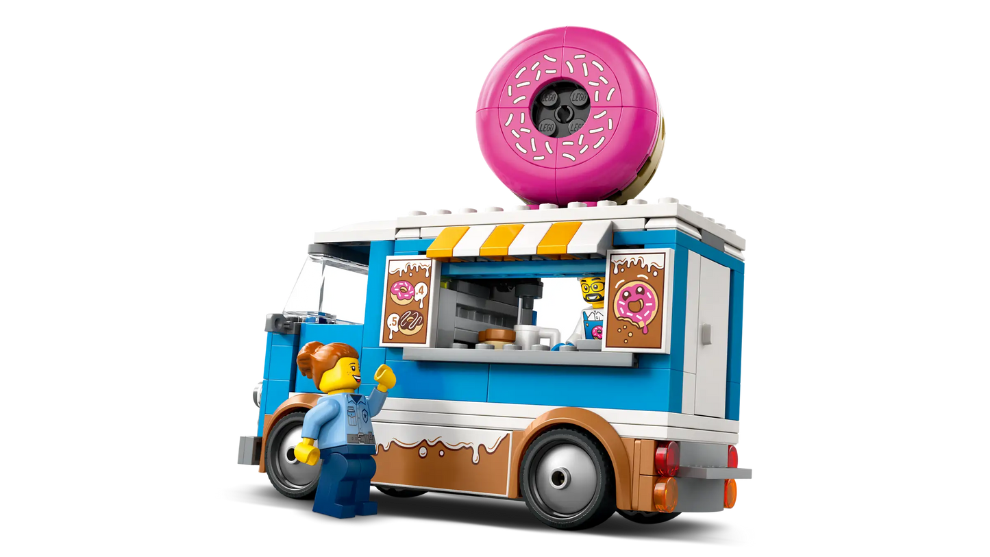 City: Donut Truck Building Set