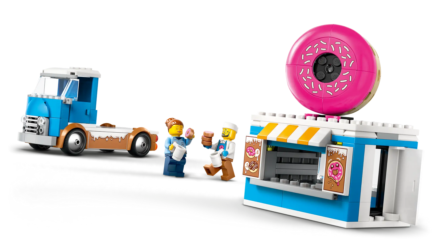 City: Donut Truck Building Set