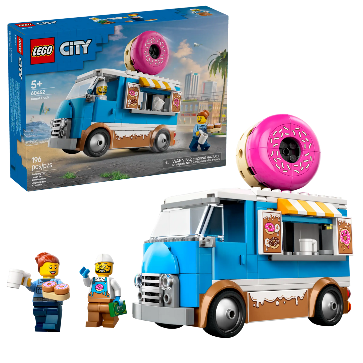 City: Donut Truck Building Set