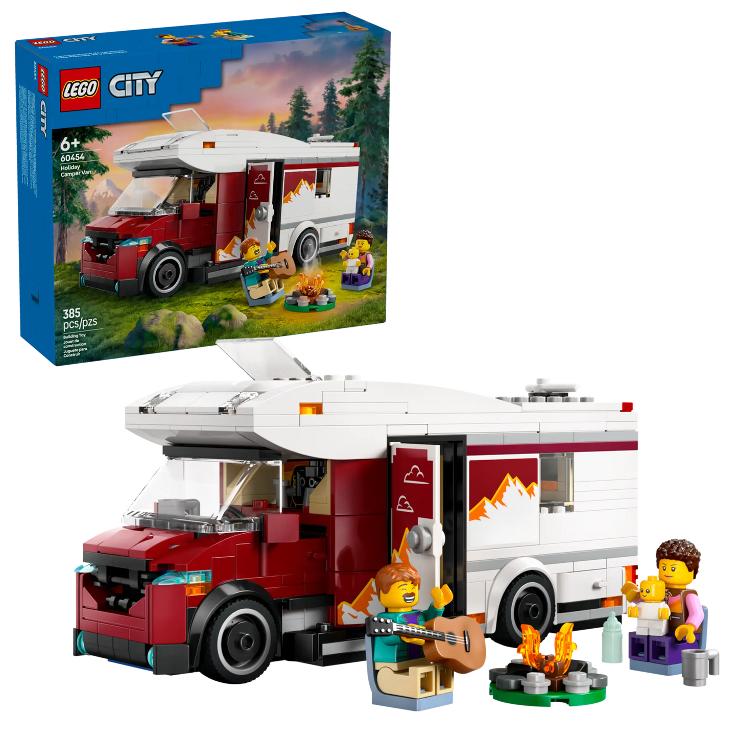 City: Holiday Adventure Camper Van Building Set