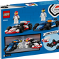 City: F1 Williams Racing & Haas F1 Race Cars Building Set