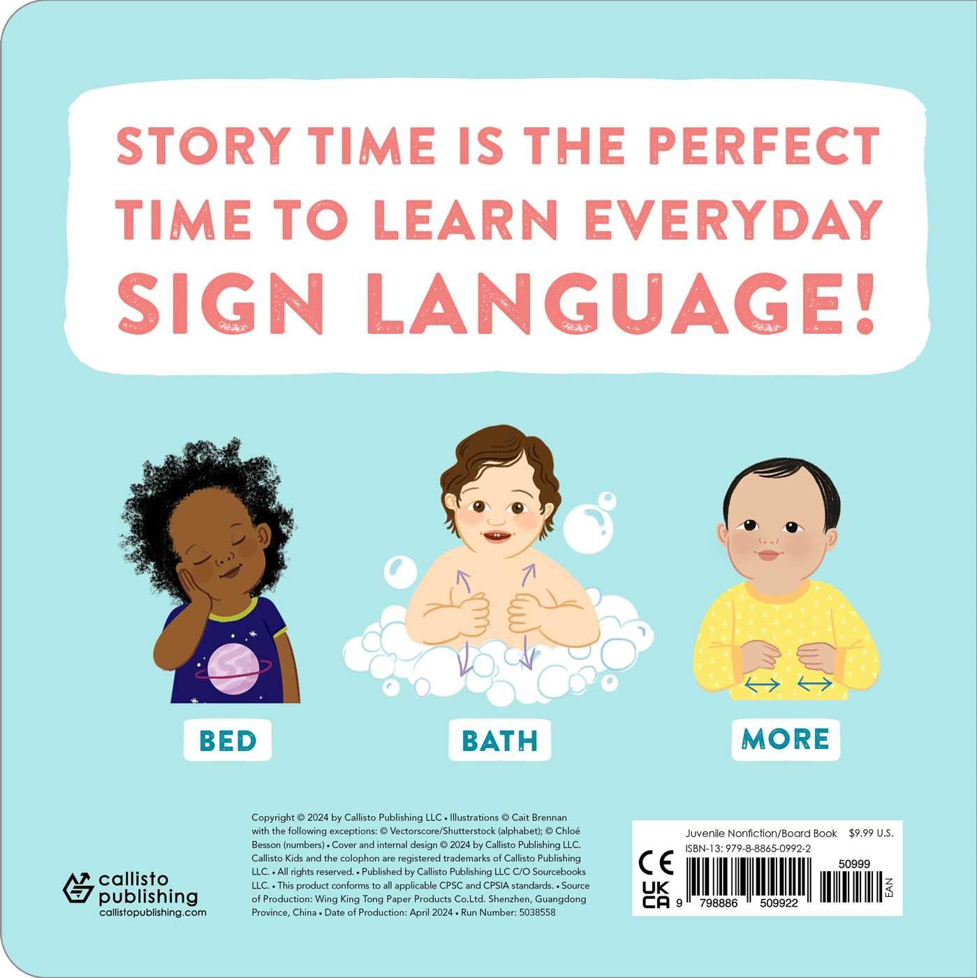 My First Book of Baby Signs - Board Book