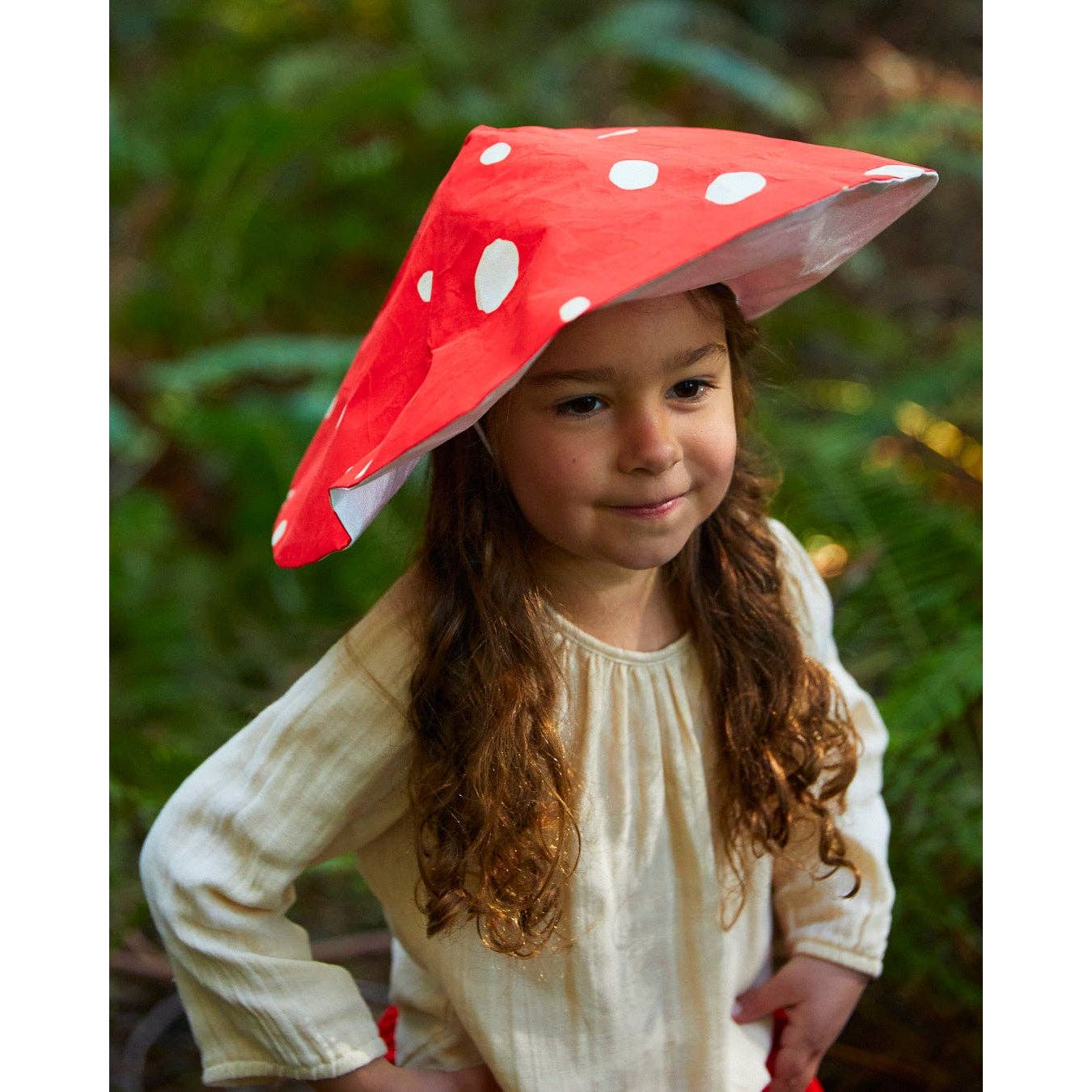 Silk Mushroom Hat