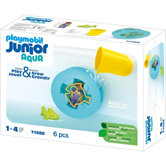 Junior Aqua: Water Wheel with Shark