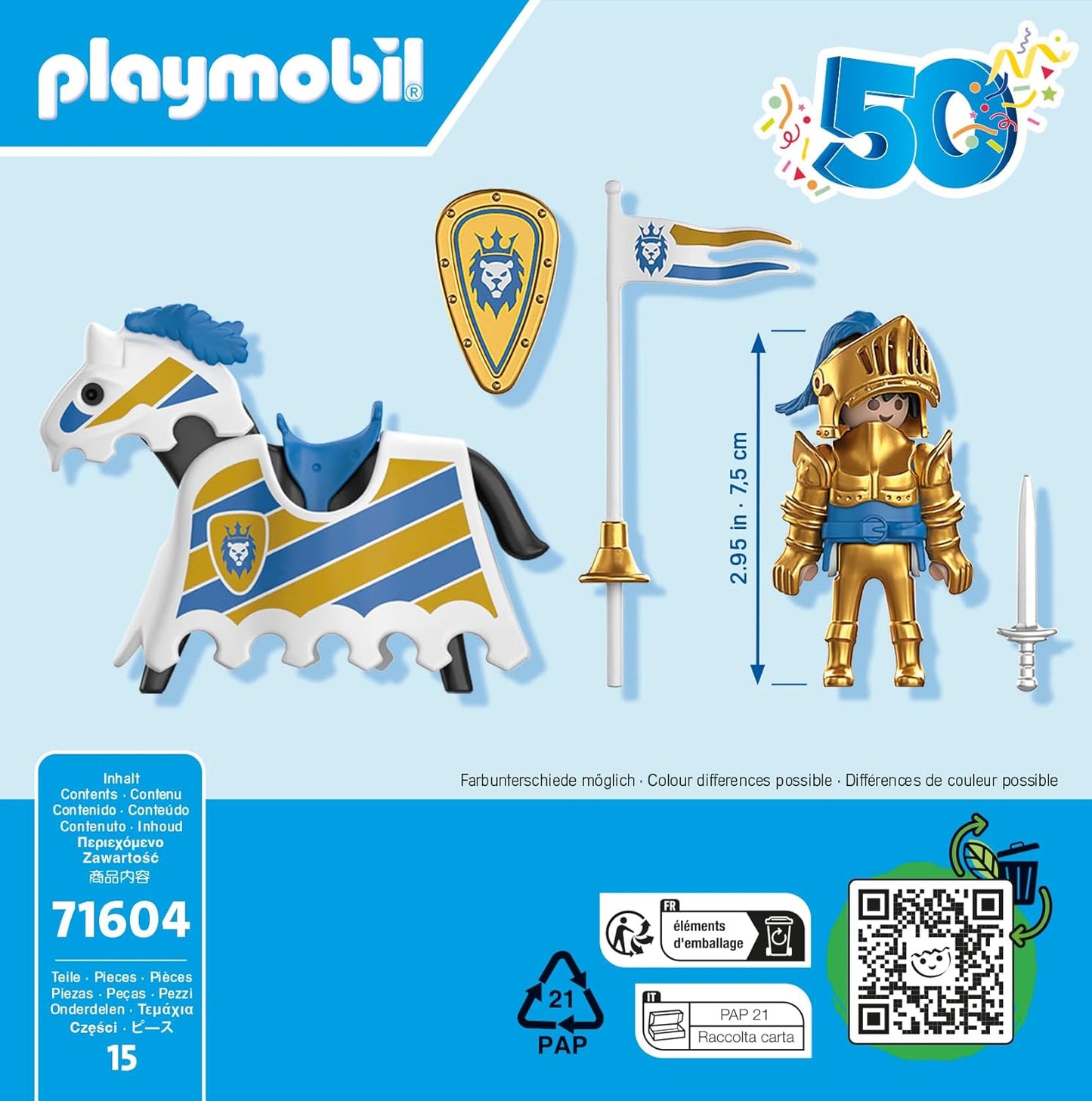 Playmobil 50th Anniversary Knight