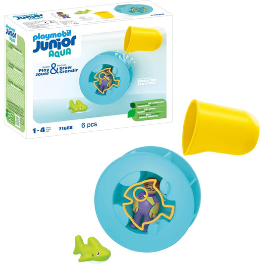 Junior Aqua: Water Wheel with Shark