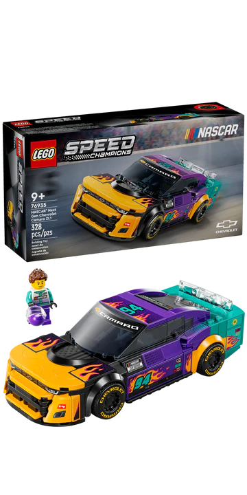 Speed Champions: Nascar Next Gen Chevrolet Camaro ZL1 Building Set