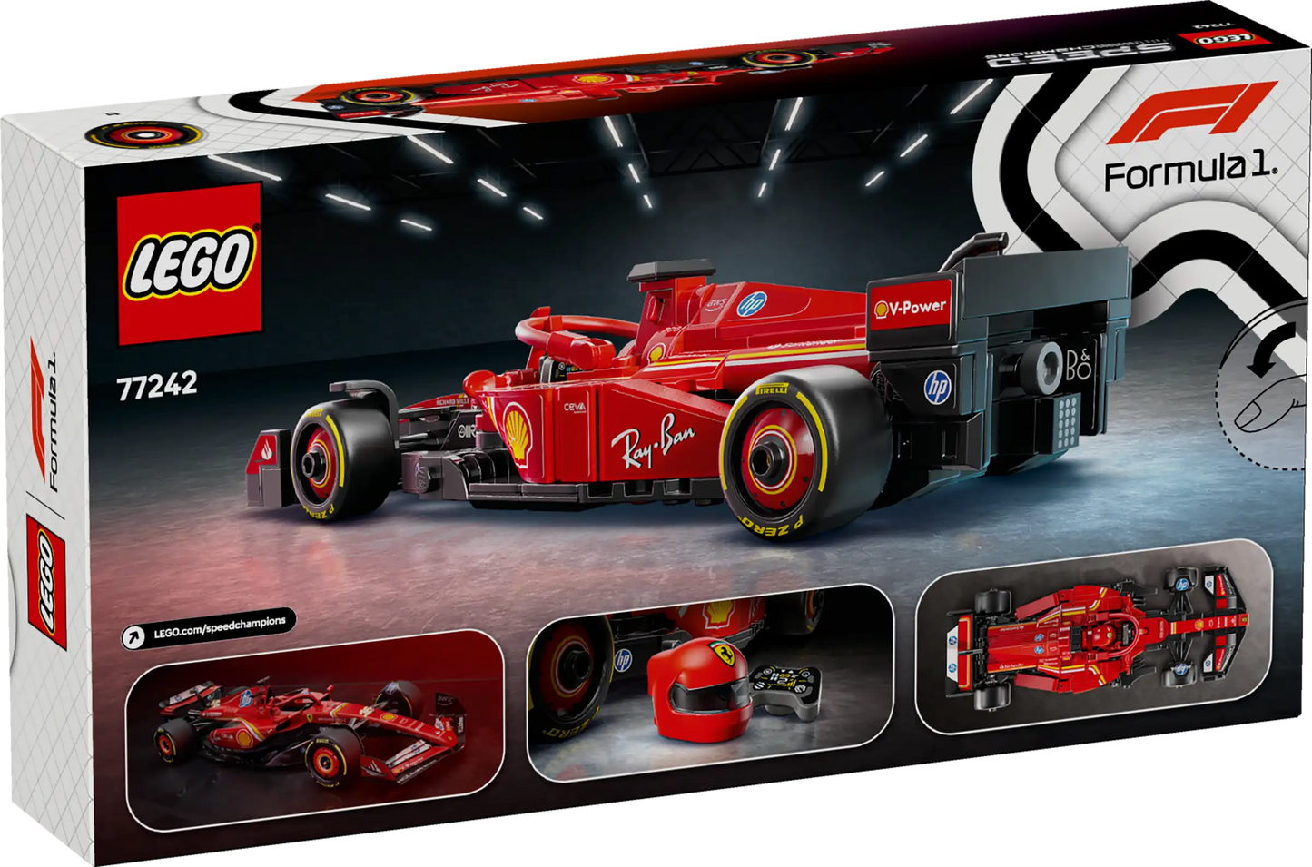 Speed Champions: Ferrari SF-24 F1® Race Car Building Set