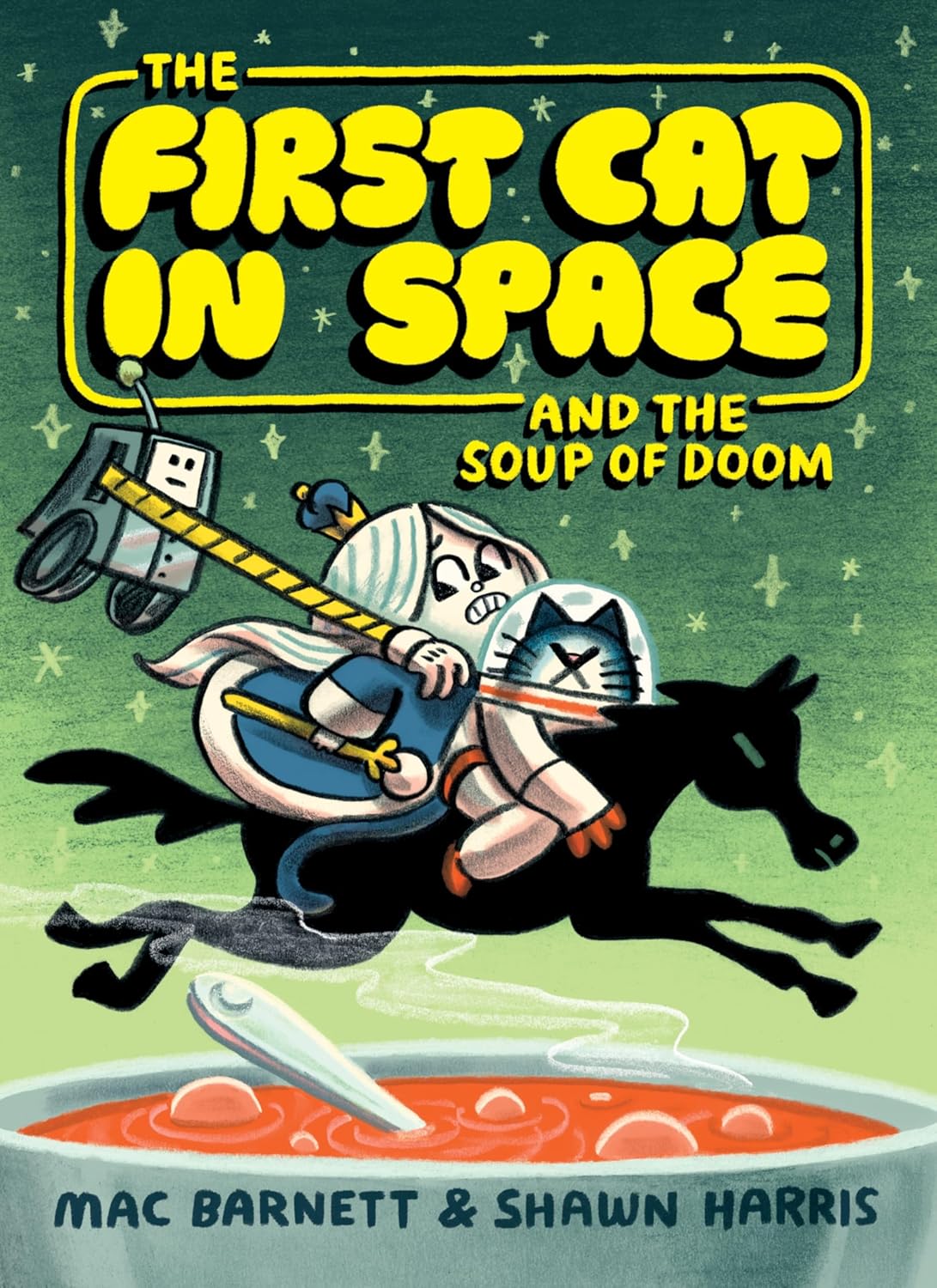 The First Cat in Space and The Soup of Doom - Paperback Graphic Novel (Book 2)