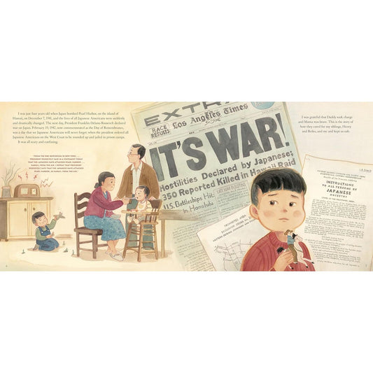 My Lost Freedom: A Japanese American World War 2 Story - Hardcover Picture Book