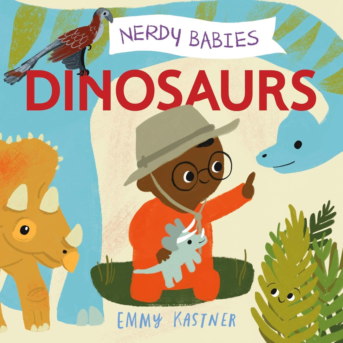 Nerdy Babies: Dinosaurs - Board Book