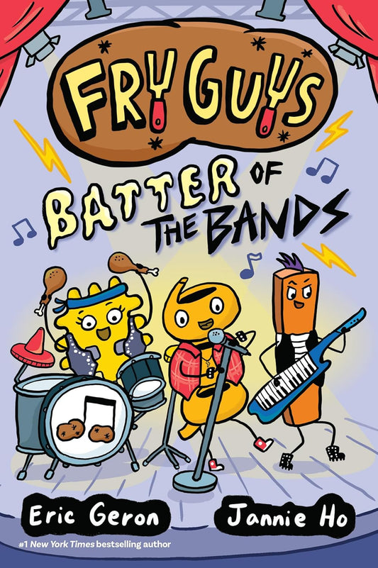 Fry Guys Volume 2: Batter of the Bands - Hardcover Graphic Novel