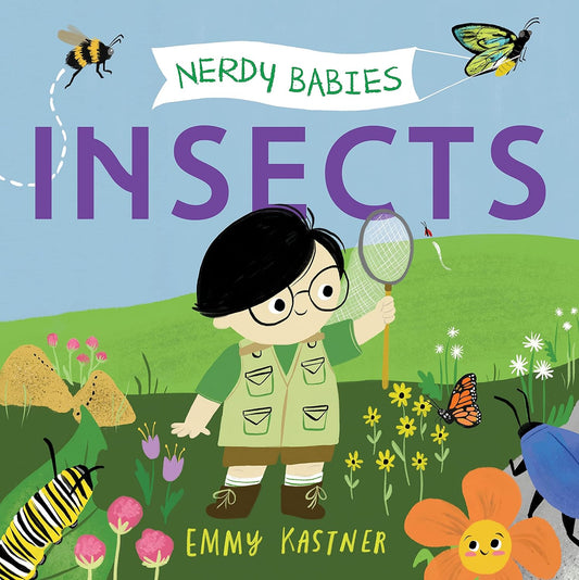 Nerdy Babies: Insects - Board Book