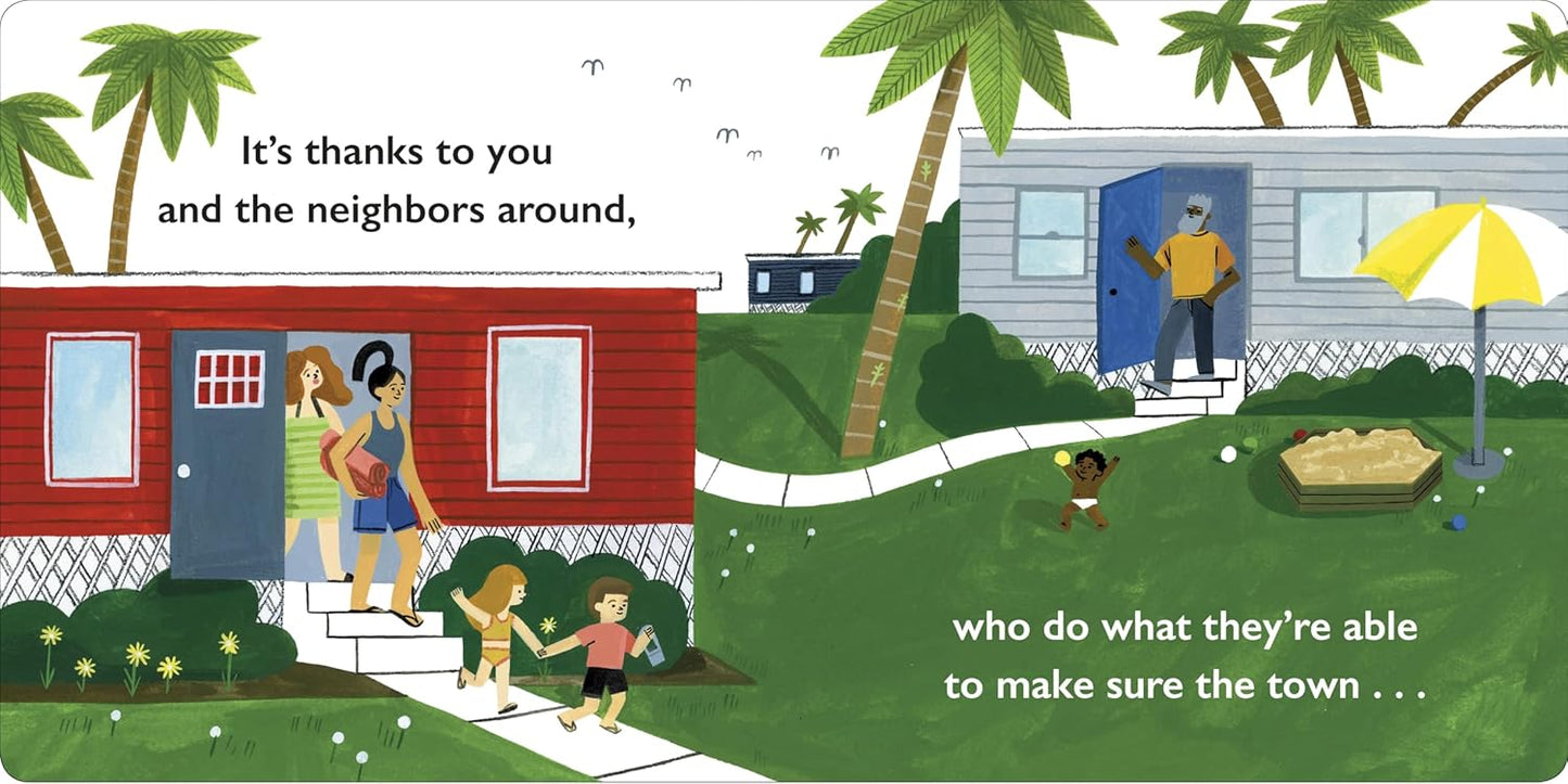 We Share This Neighbourhood - A Community Board Book