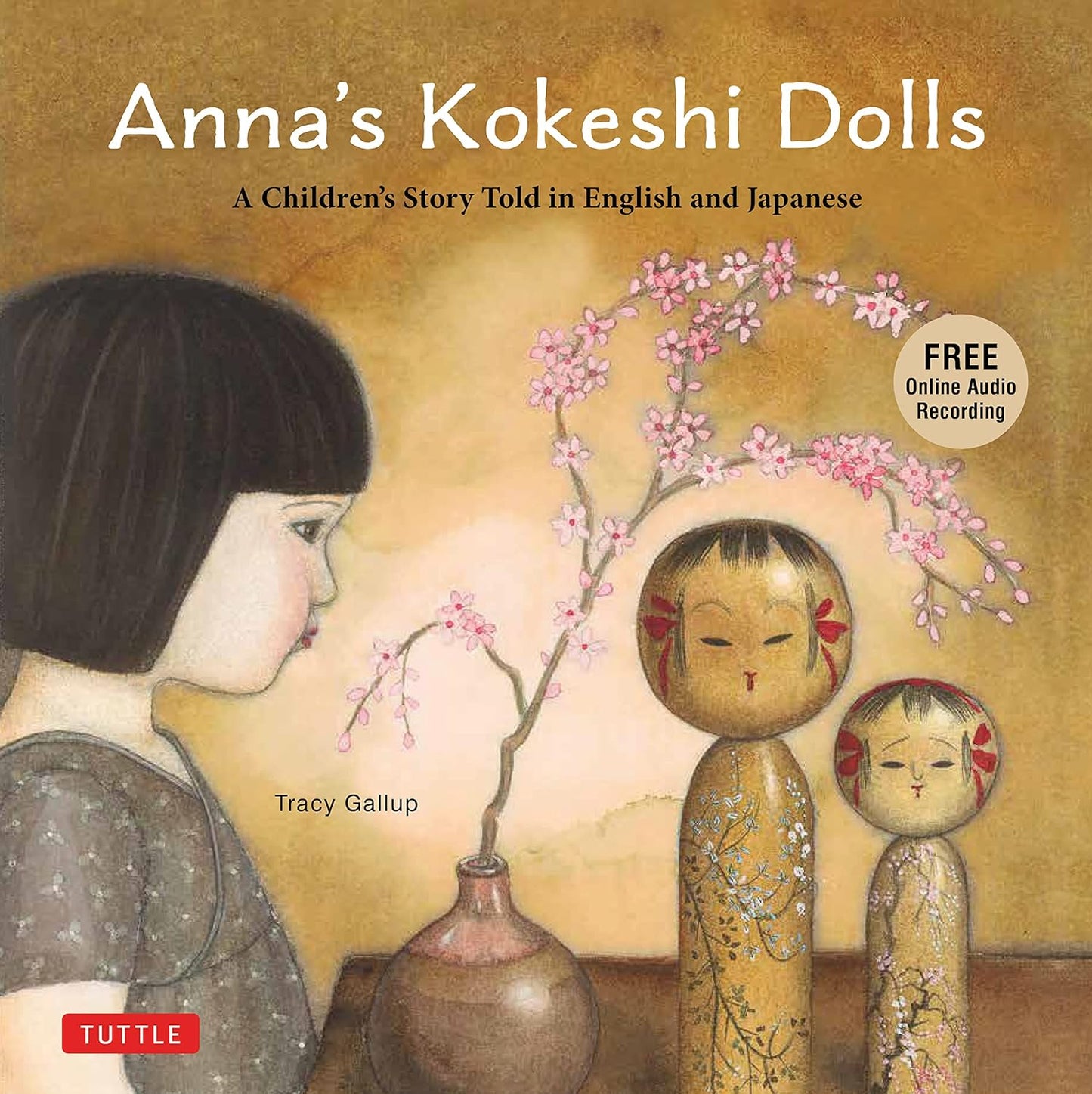 Anna's Kokeshi Dolls - Hardcover Bilingual Picture Book