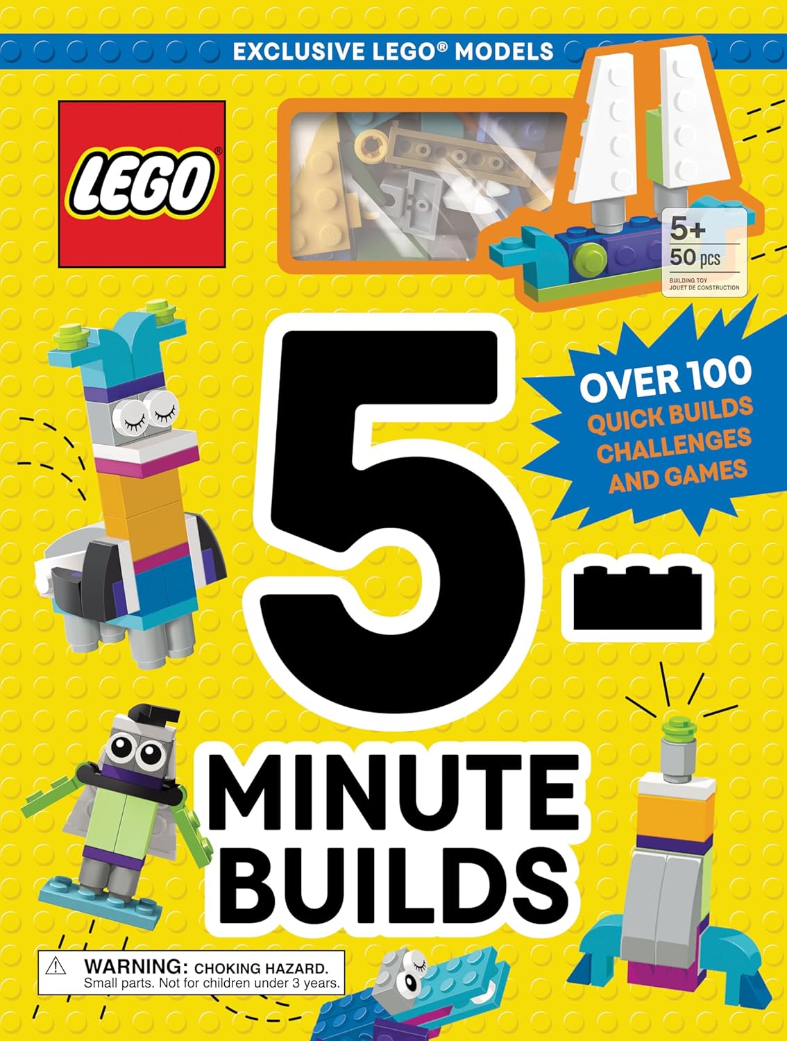 Lego 5-Minute Builds - Hardcover Activity Book