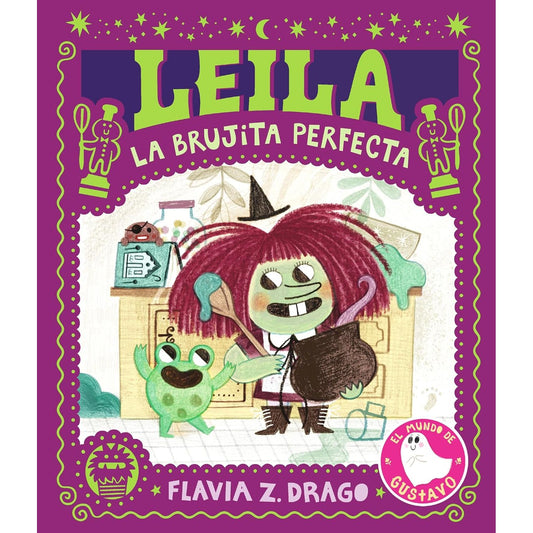 Leila, la Brujita Perfecta: Spanish Hardcover Picture Book