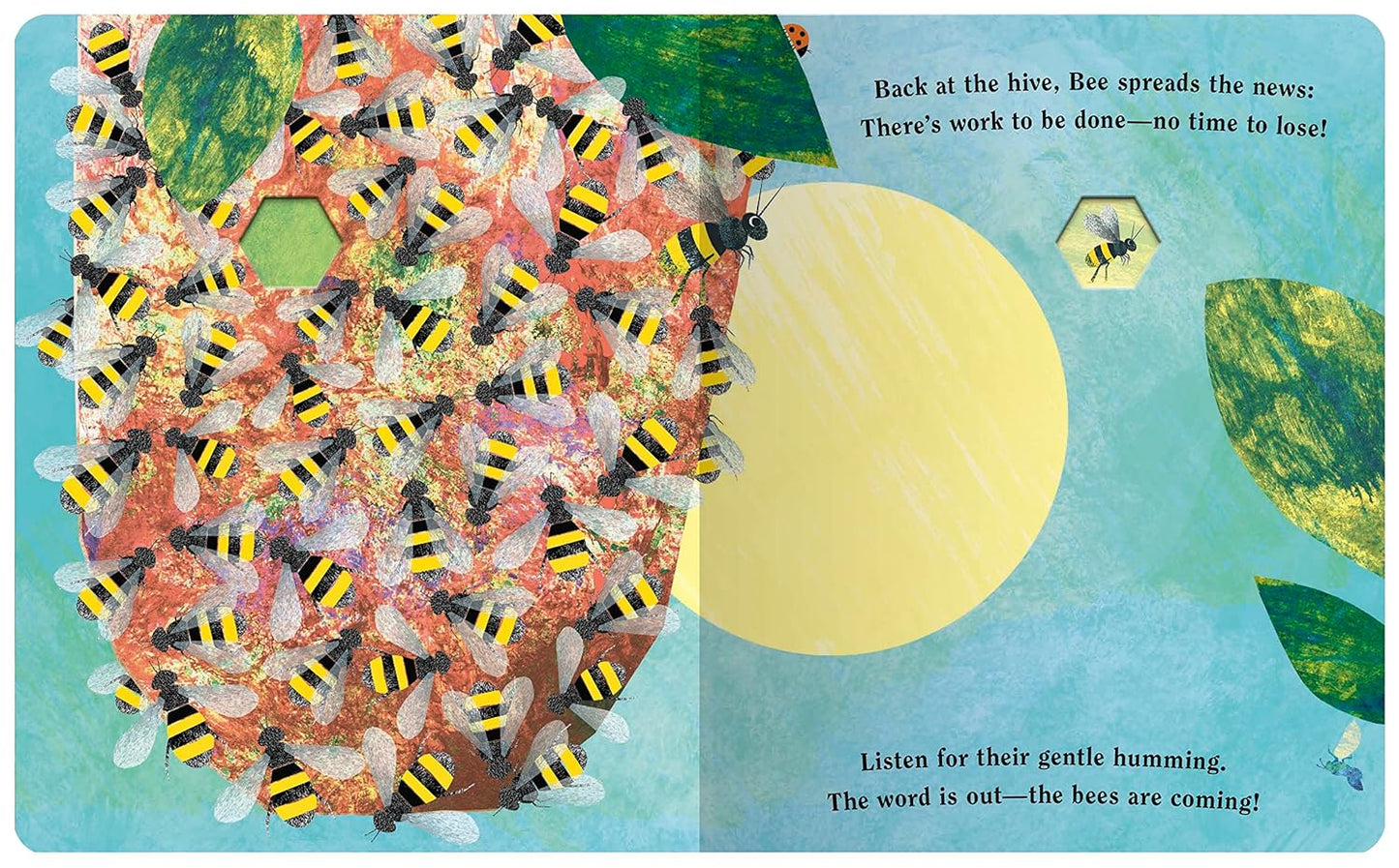 Bee - A Peek-Through Board Book