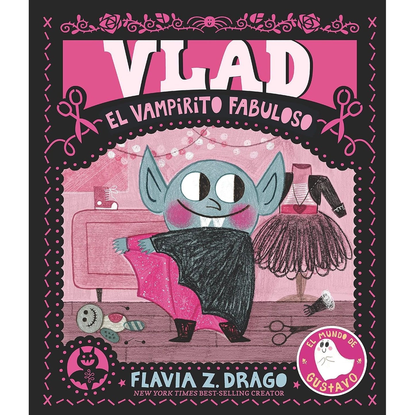 Vlad, el Vampirito Fabuloso: Spanish Hardcover Picture Book