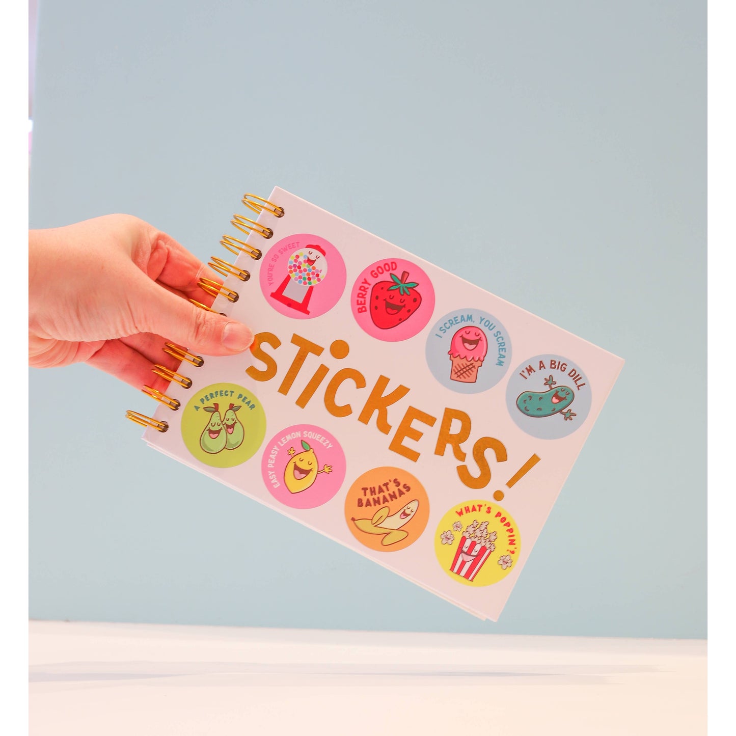 80's Sticker Collection Hardcover Sticker Book