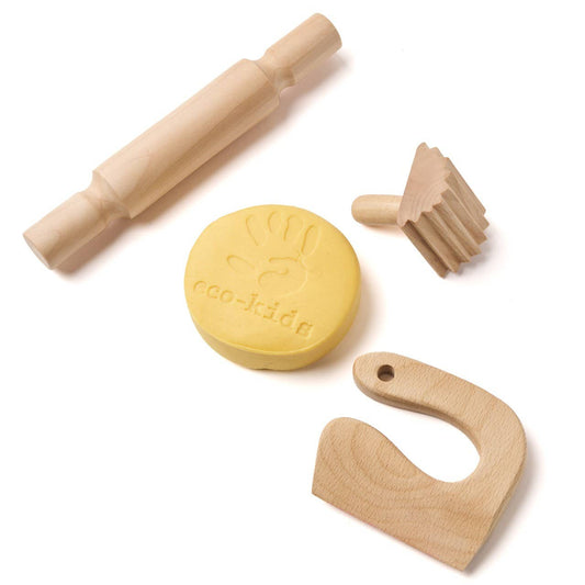 Eco-Dough Wood Tools Set