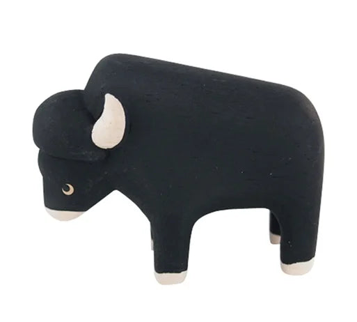 Wooden Polepole Bison