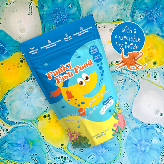 Funky Fish Food Foaming Bath Salts