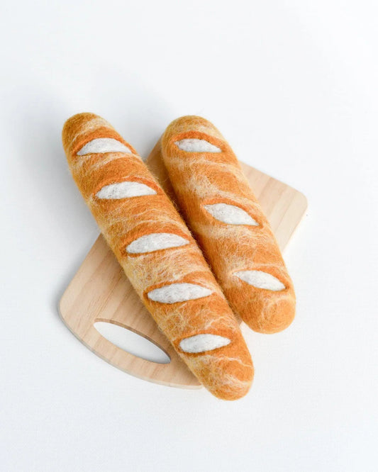 Felt Baked Goods - Baguettes