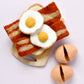 Felt Food Play Set - Bacon & Eggs Breakfast