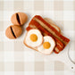 Felt Food Play Set - Bacon & Eggs Breakfast