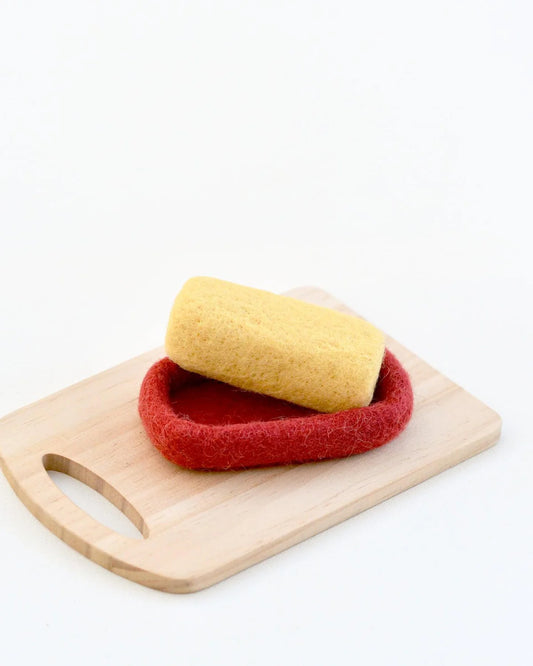 Felt Food - Butter in Dish