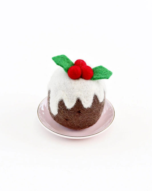 Felt Baked Goods - Christmas Pudding