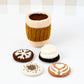 Felt Food Play Set - Coffee Cup with Toppings