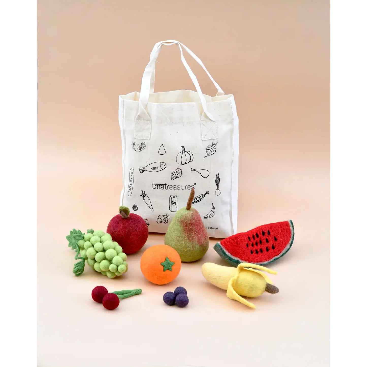 Felt Food Groups Play Set - Fruits