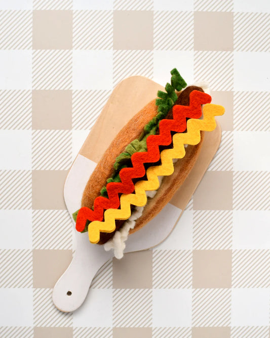 Felt Food Play Set - Hot Dog