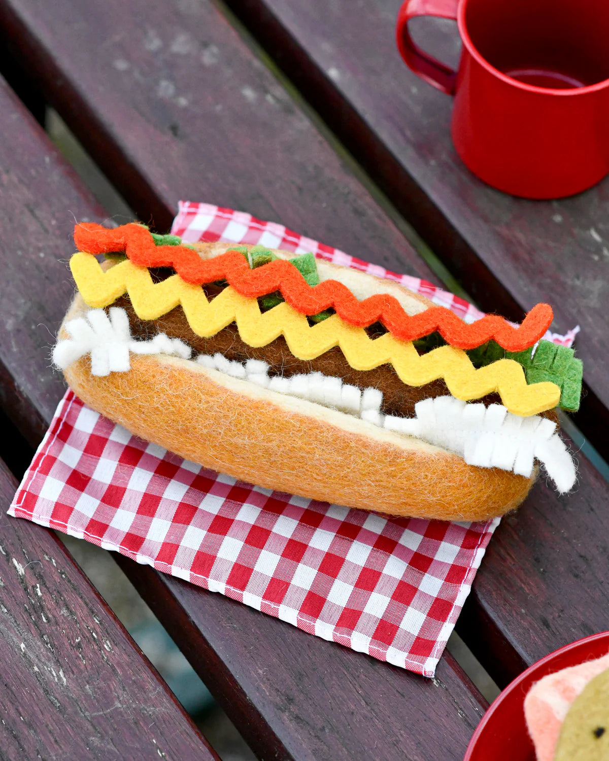 Felt Food Play Set - Hot Dog