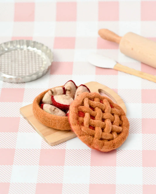 Felt Baked Goods - Apple Pie Set