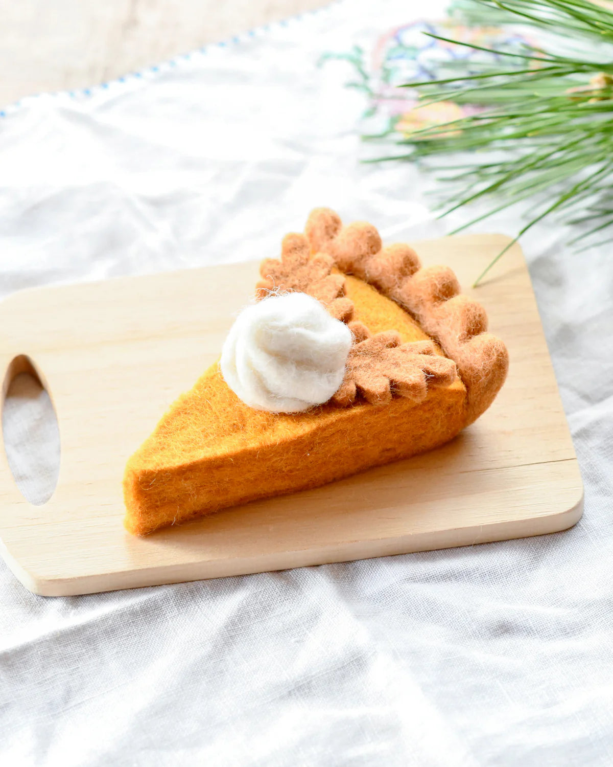 Felt Baked Goods - Pumpkin Pie Slice