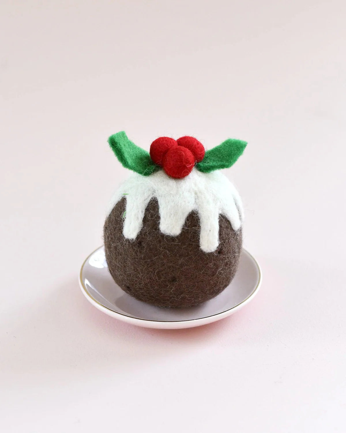 Felt Baked Goods - Christmas Pudding