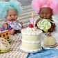 Felt Baked Goods - Strawberry Shortcake Birthday Cake