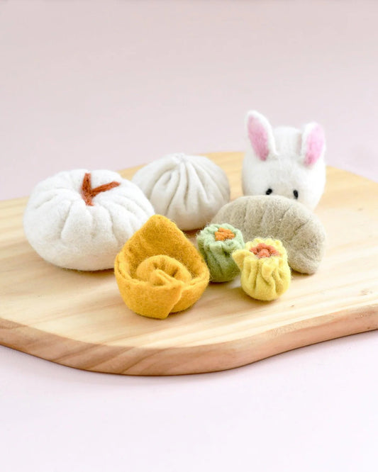 Felt Food Play Set - Dim Sum