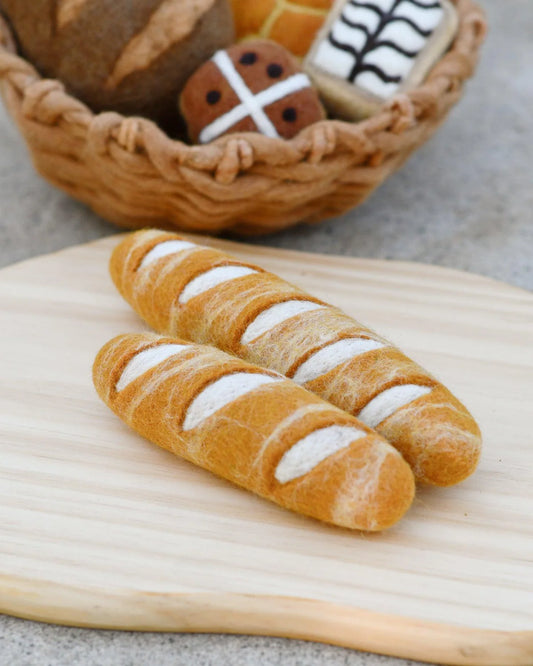 Felt Baked Goods - Baguettes