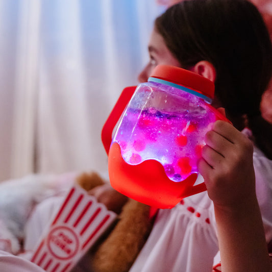 Sensory Play Jar - Lady Bug