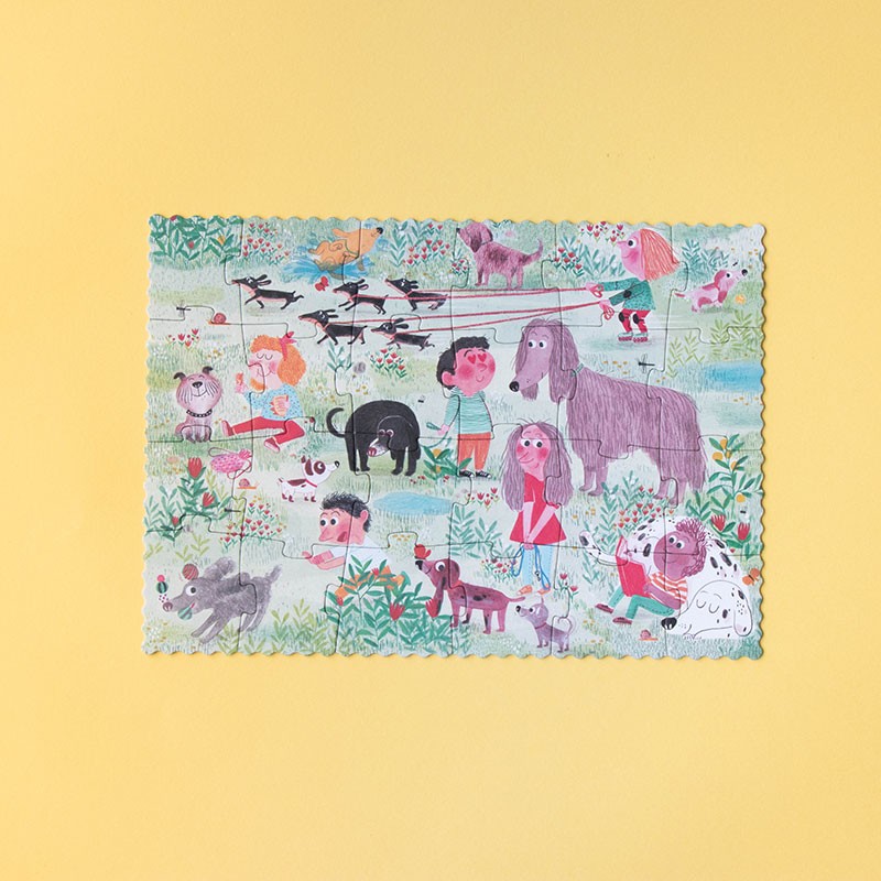 Cats & Dogs Reversible Pocket Puzzle