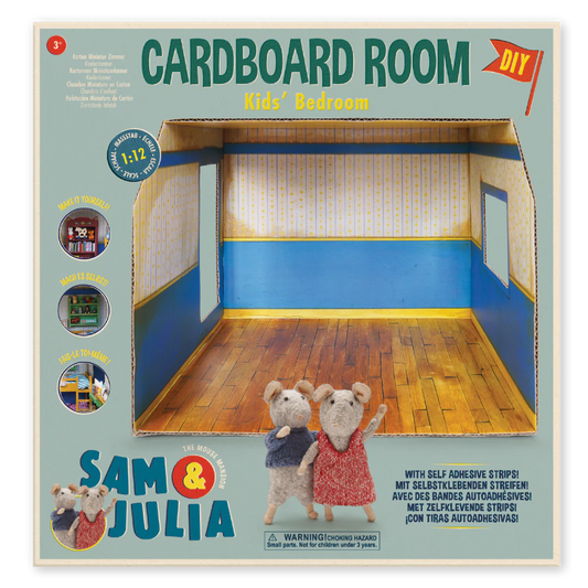 Build Your Own Cardboard Room - Bedroom