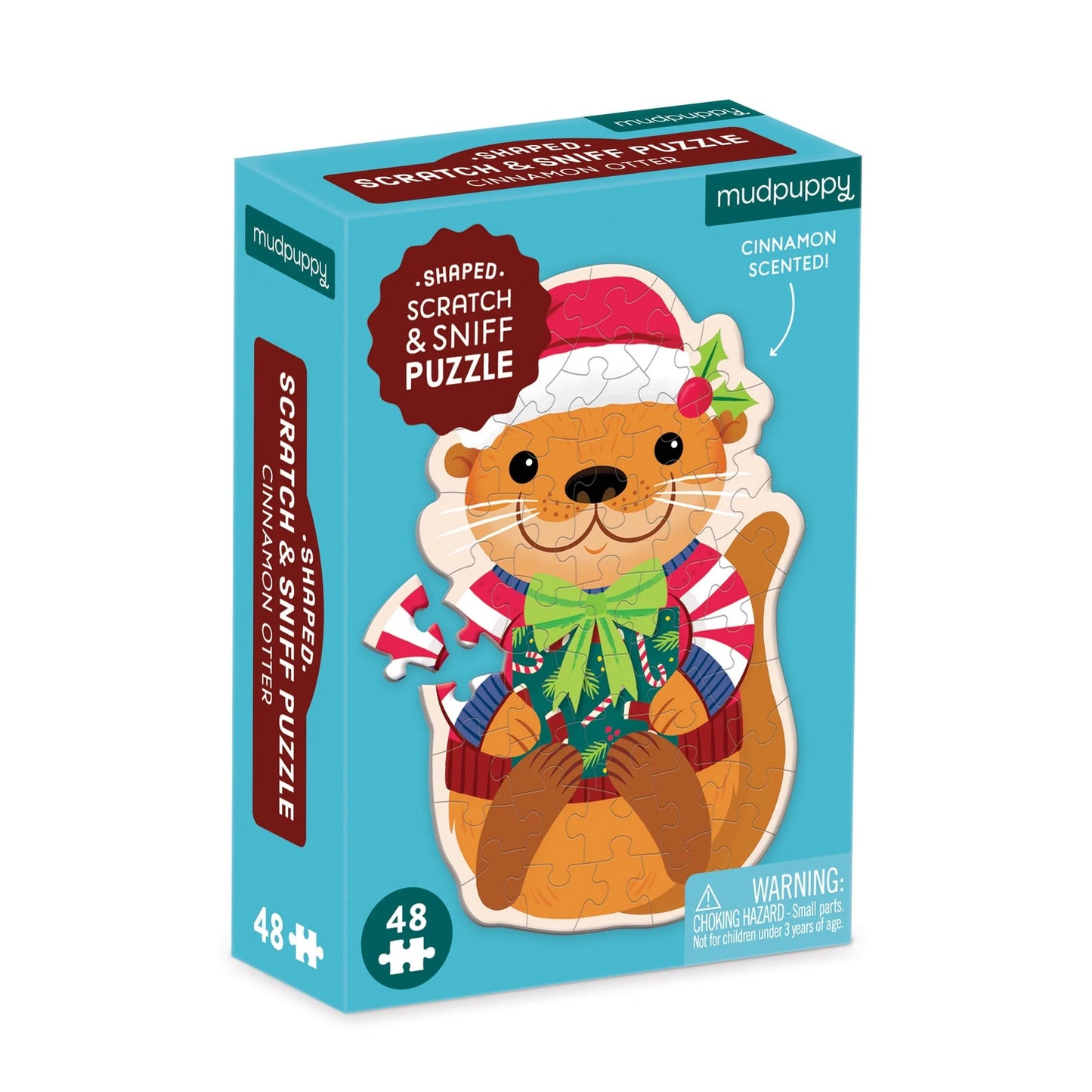 Otter Scratch and Sniff Mini Puzzle