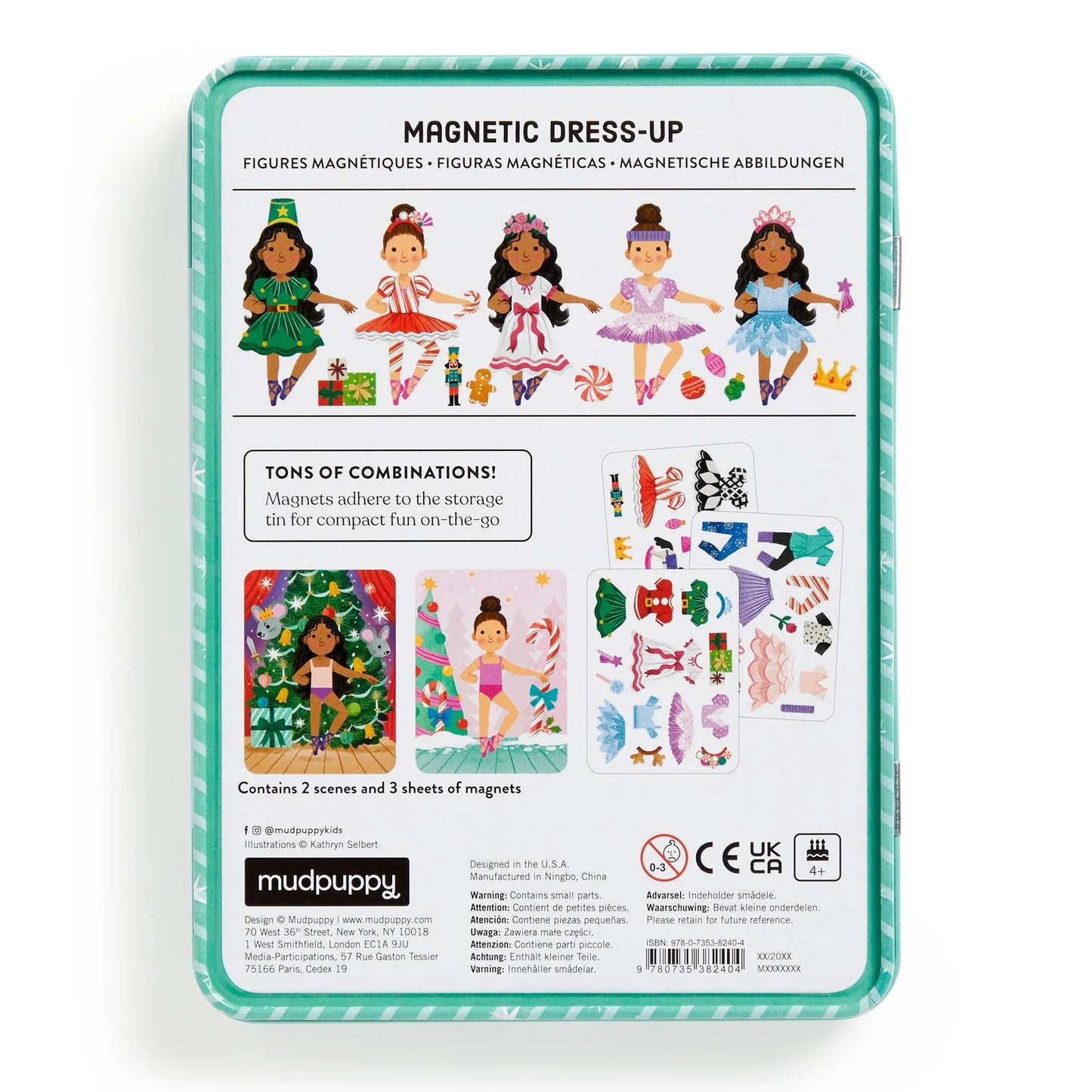 Enchanted Nutcracker Magnetic Dress-Up Play Set